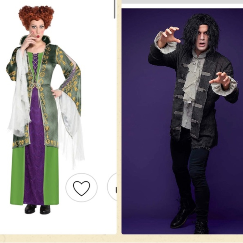 Hocus pocus couple Halloween costume!